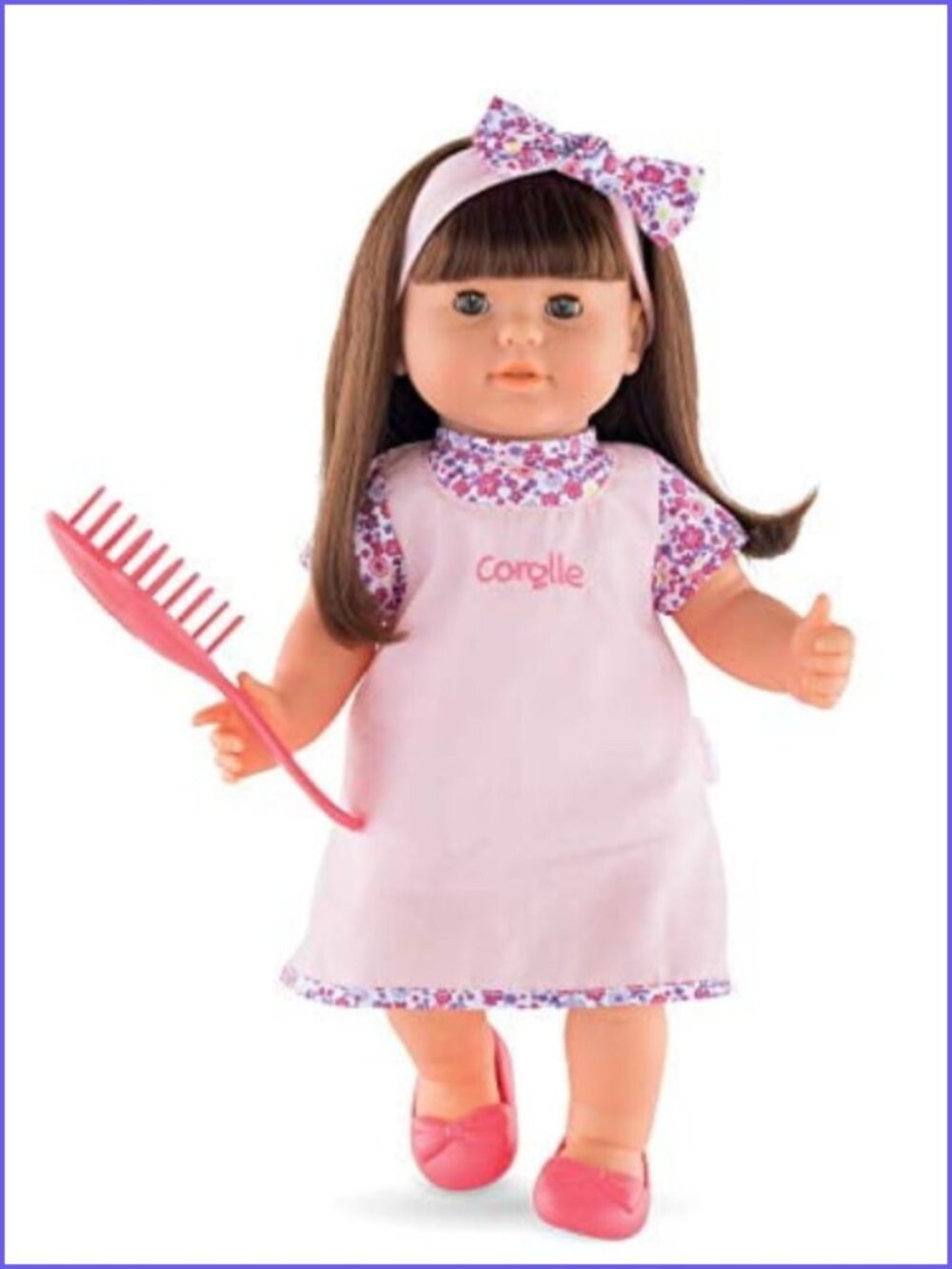 Corolle Mon Grand Poupon Alice Hair to Brush Toy Baby Doll 14" (36cm) New in Box